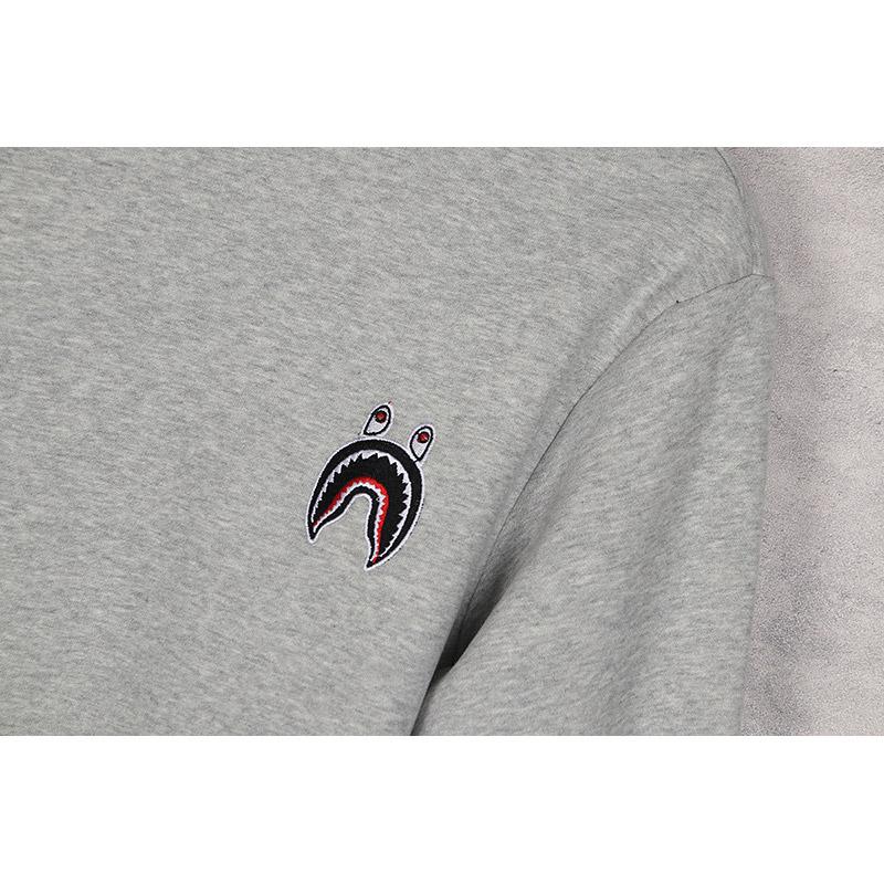 Bathing Ape Sweatshirts Winter Men and Women Shark Logo Print round-Neck Pullover