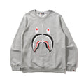 Bathing Ape Sweatshirts Zipper round-Neck Pullover Autumn and Winter Male and Female Couples Wear Base