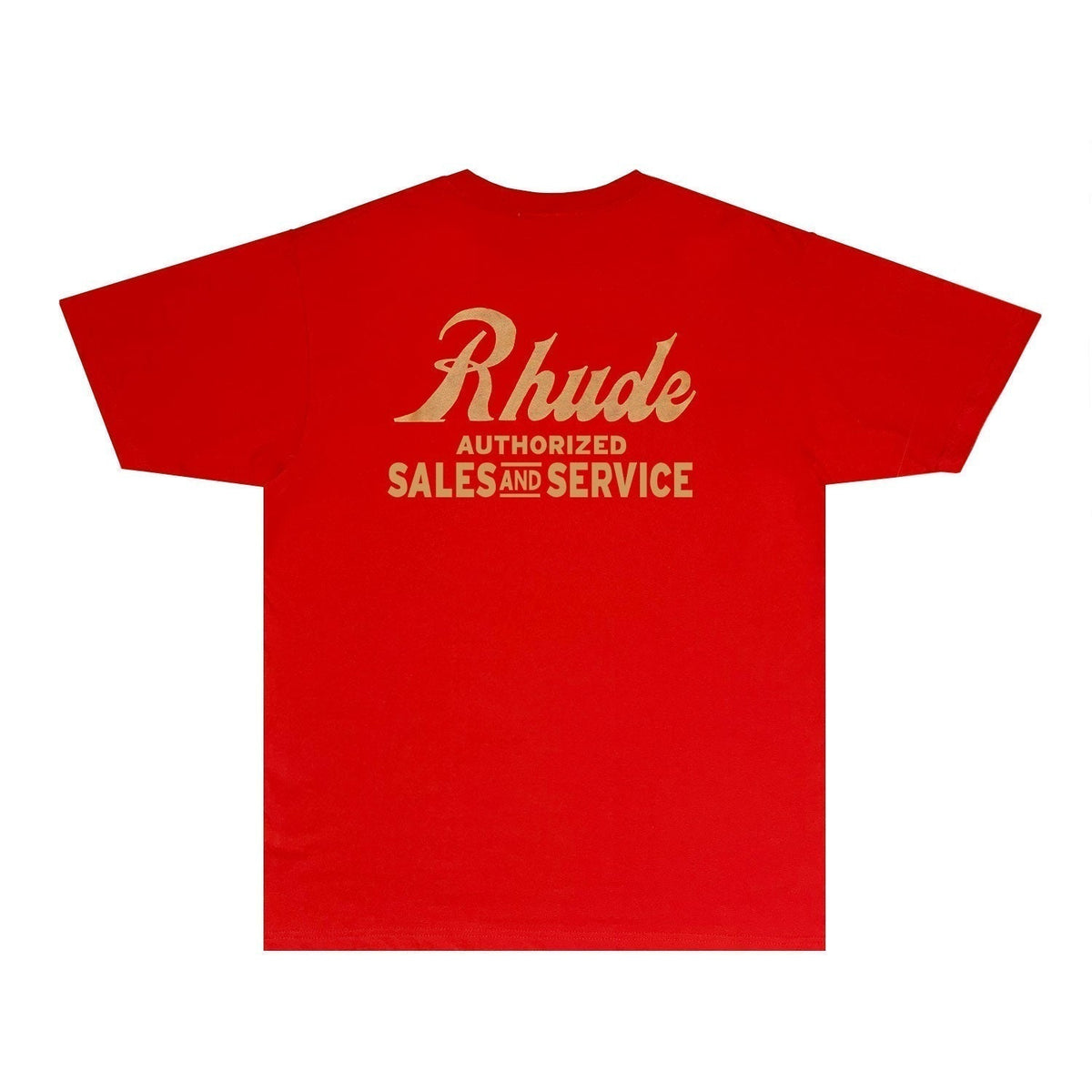 Rhude T-shirts Printed Trendy Pure Cotton