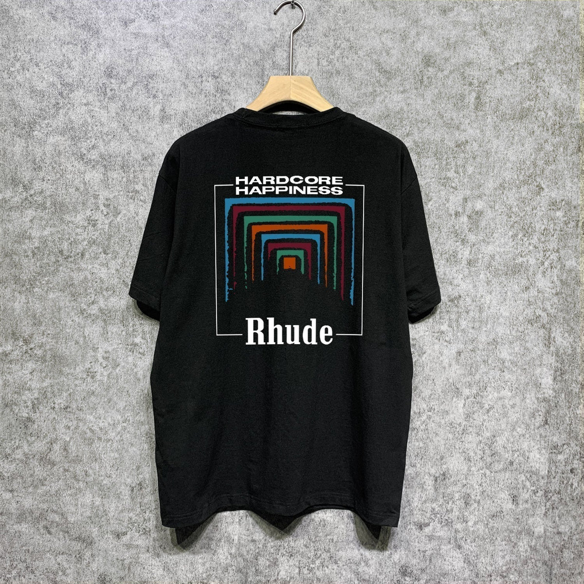 Rhude T-shirts Printed Trendy Pure Cotton