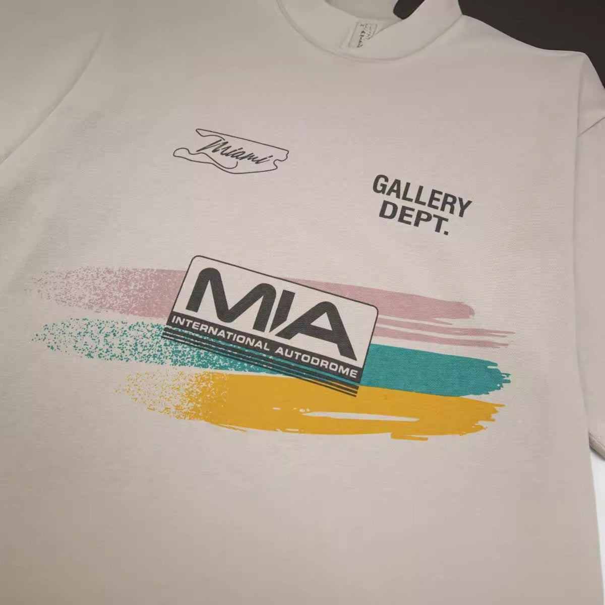 Gallery Dept T-Shirt Rally Letter Print Short Sleeve T-Shirt