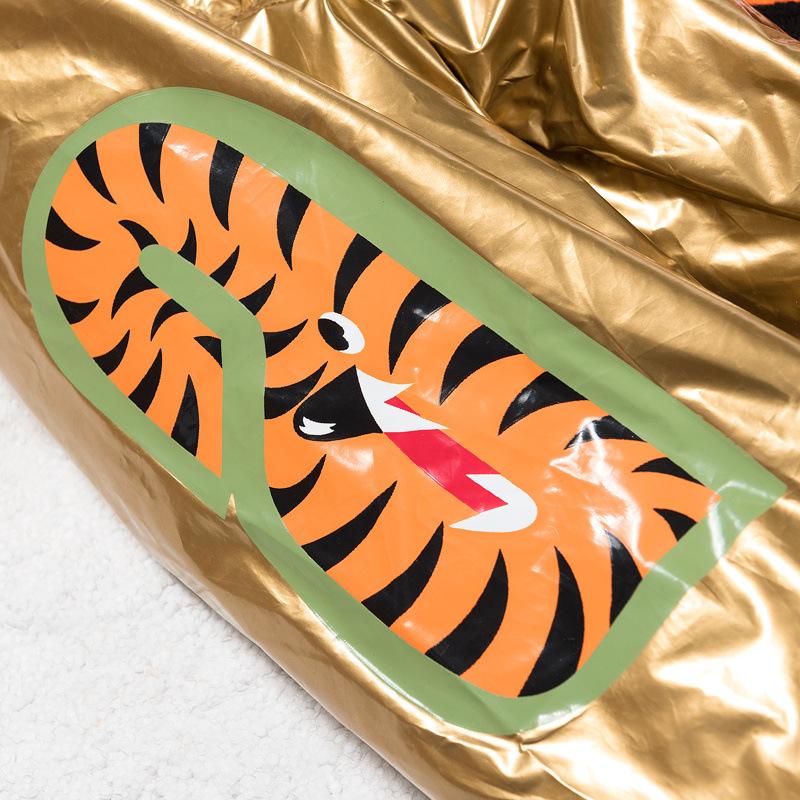 Bathing Ape Coat Golden Autumn and Winter Men and Women Teenagers Fashionable Cotton Coat Jacket Coat Cotton-Padded Jacket