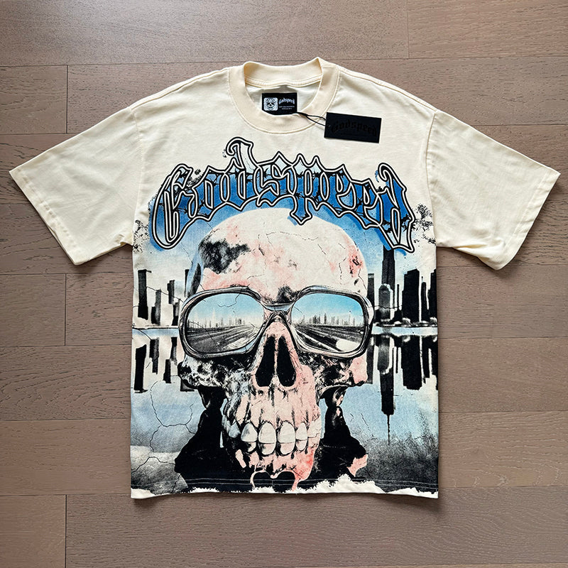 Godspeed T-shirts Retro Fantasy Pattern