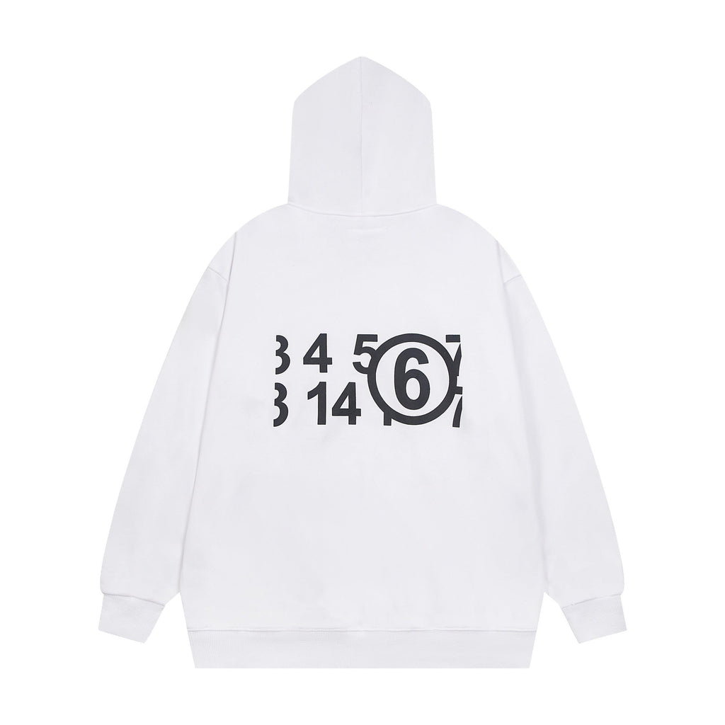 Maison Margiela Hoodie Crew Neck Loose Hooded Sweater