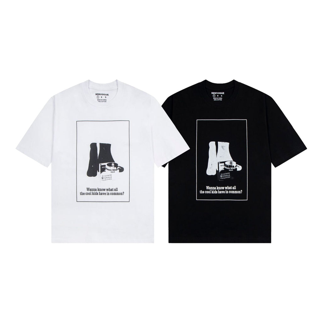 Maison Margiela T-shirt Crew Neck Loose Short Sleeve T-shirt