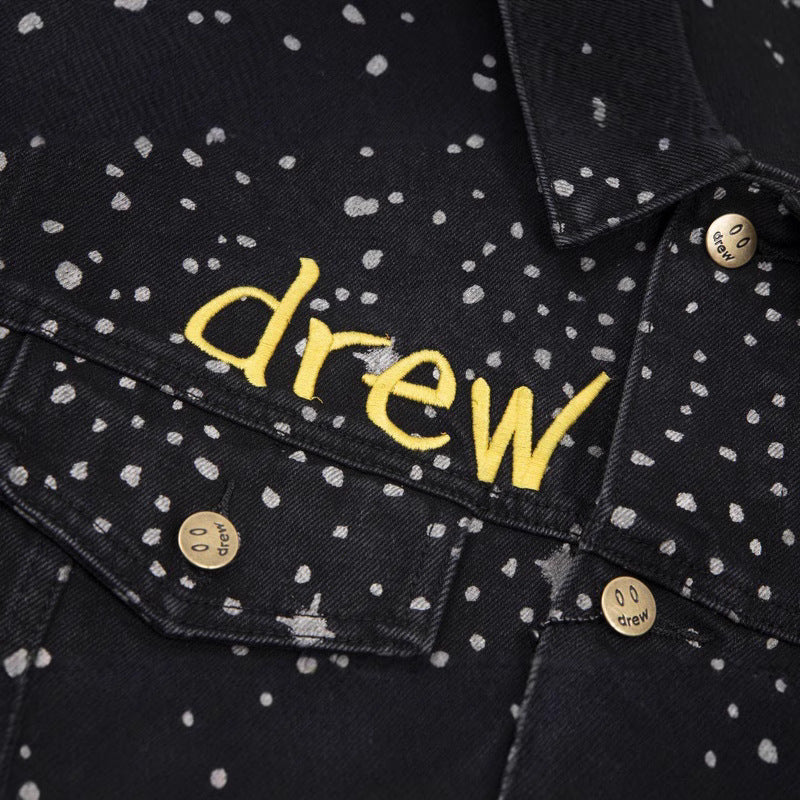 Drew House Jacket Unisex Starry Pattern Denim Jacket