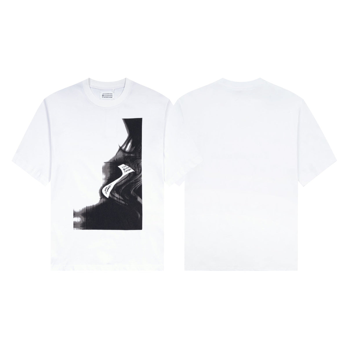 Maison Margiela T-shirt Crew Neck Loose Short Sleeve T-shirt