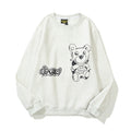 Drew House Sweatshirts Bear Crew Neck Fleece Sweater