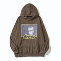 Drew House Hoodie Unisex Loose Casual Distressed Hoodie