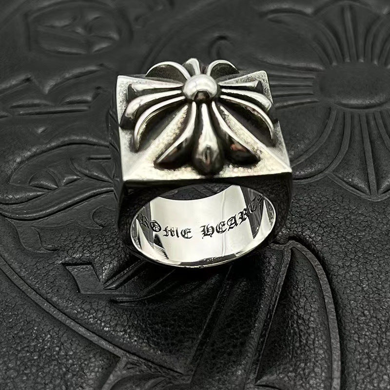 Chrome Heart Ring Overbearing Men's Ring