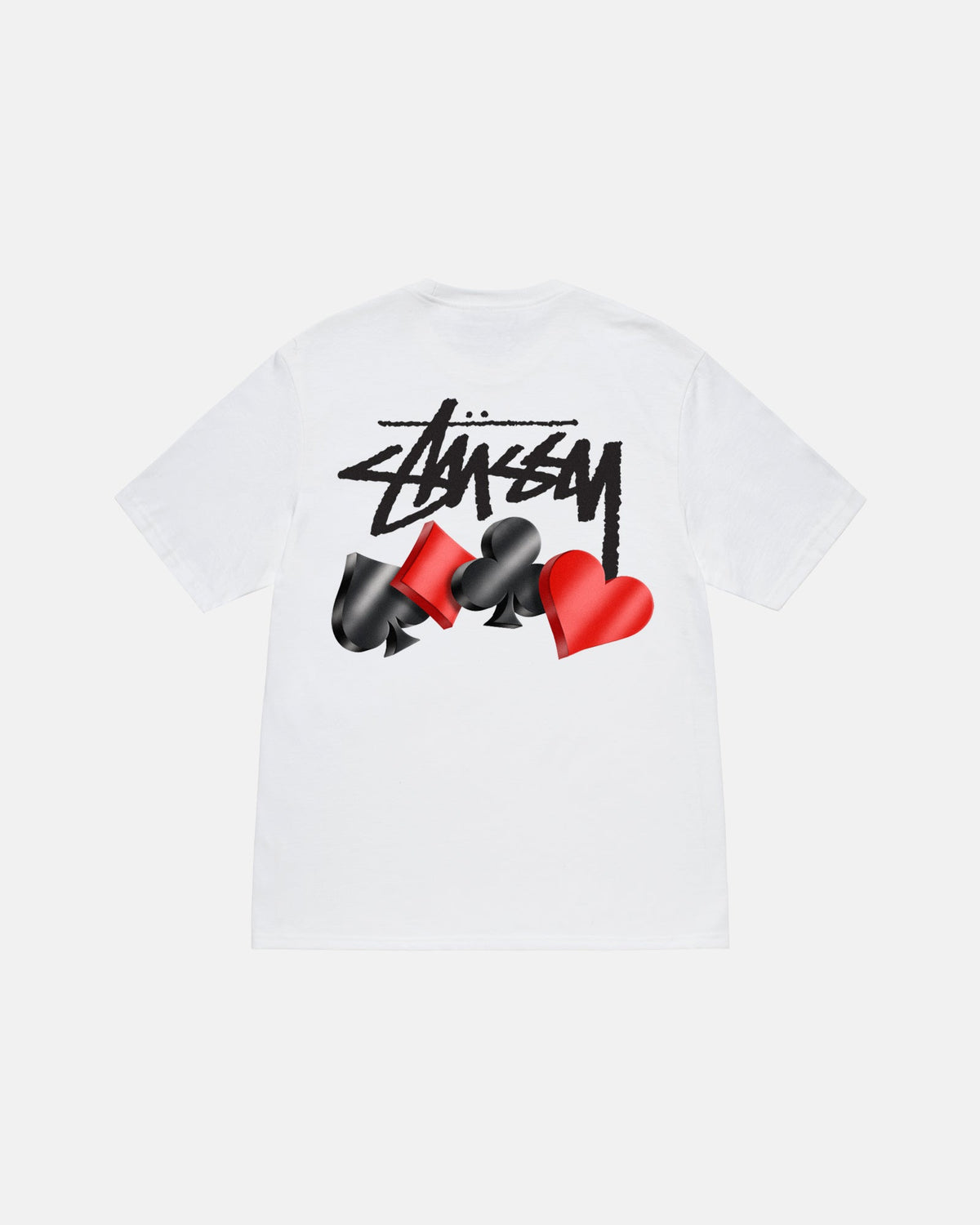 SUITS TEE WHITE