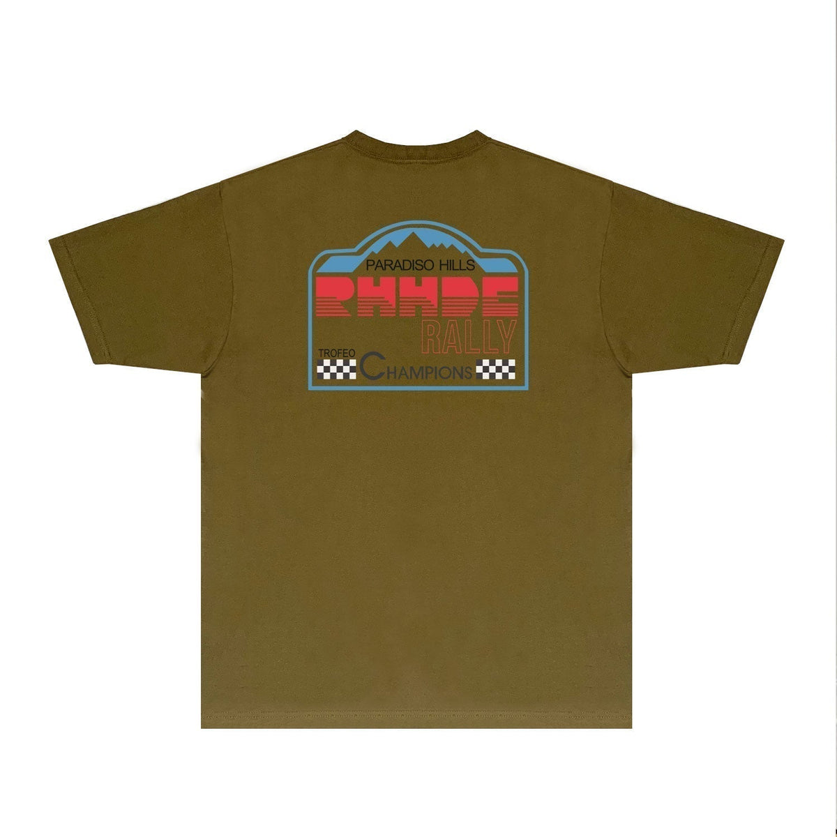 Rhude T-shirts Printed Trendy Pure Cotton