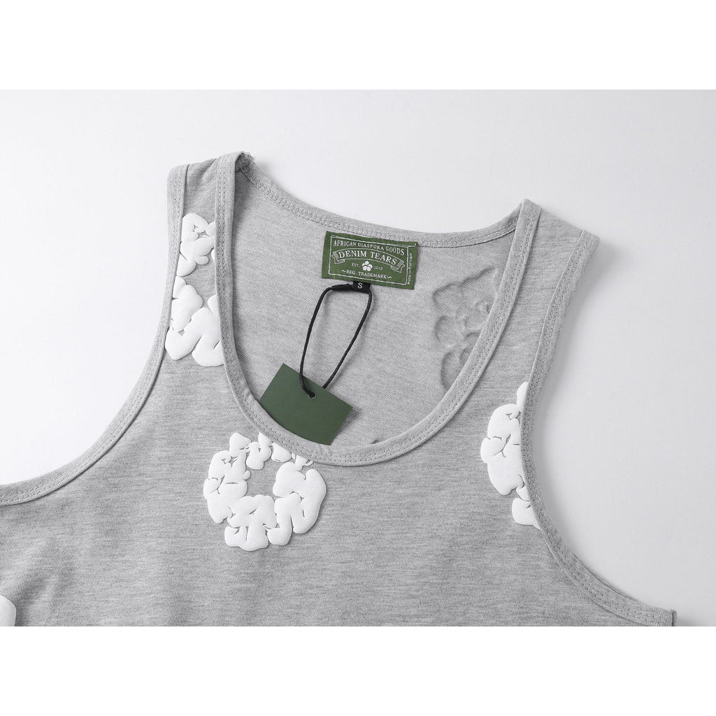 Denim Tears Vest Foam Printed Casual Sports Vest
