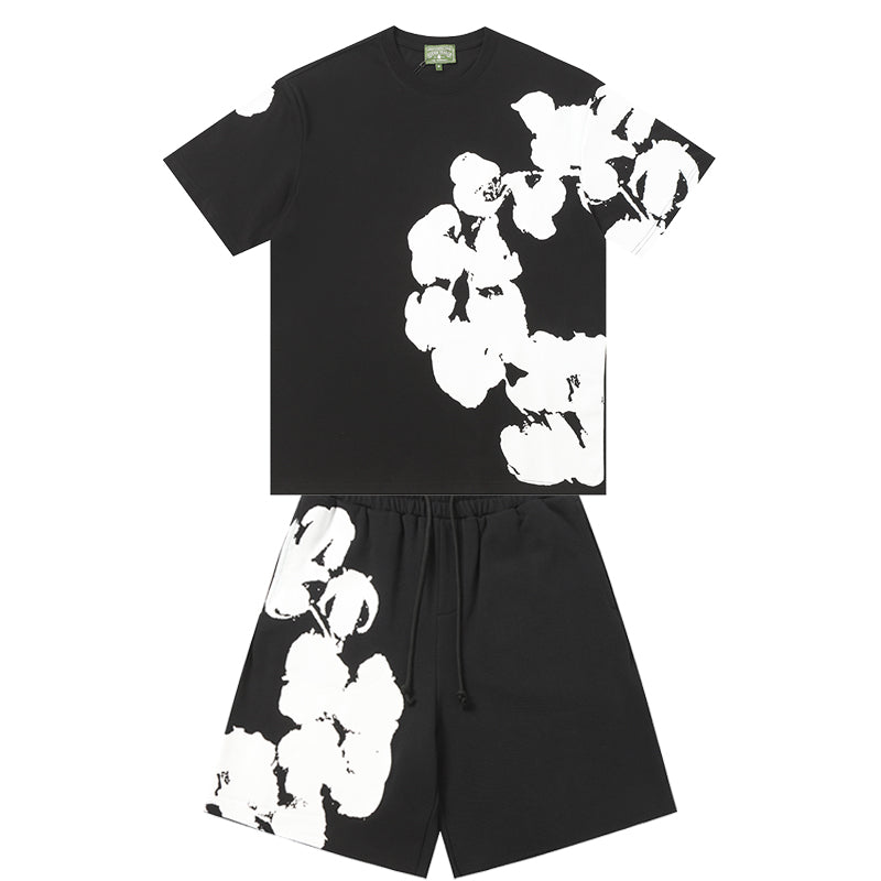 Denim Tears T-shirt & Shorts 2 Piece Set