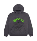 Sp5der Web Hoodie Slate Grey